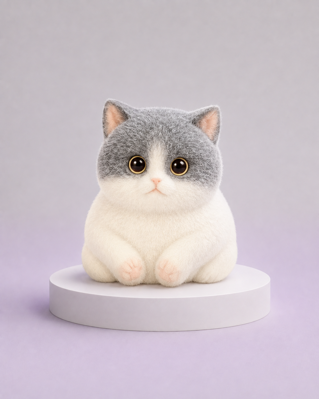 Fluffy Kitty Squishy